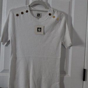 ANNE KLEIN  2 available - Small and Large white
